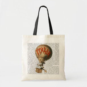 Bolso De Tela Globo de aire caliente de Italia