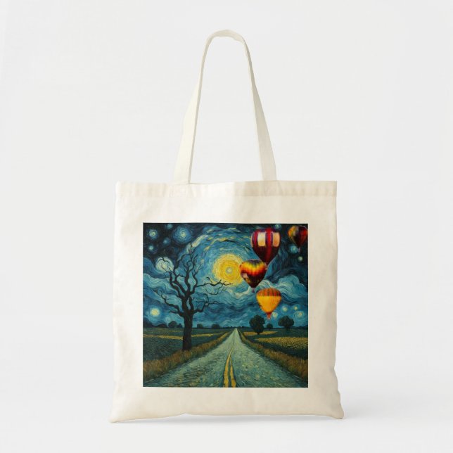Bolso De Tela globos aerostáticos (Frente)