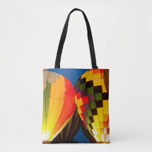 Bolso De Tela Globos de aire caliente resplandeciente