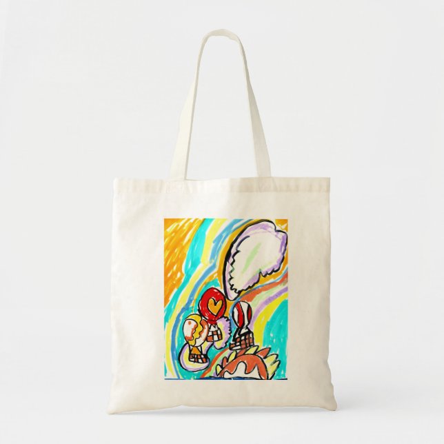 Bolso De Tela Globos de aire de verano   (Frente)
