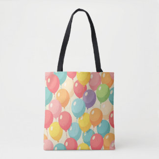 Bolso De Tela Globos de fiesta en diferentes colores