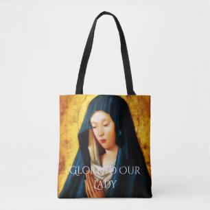 Bolso De Tela gloria a nuestra dama