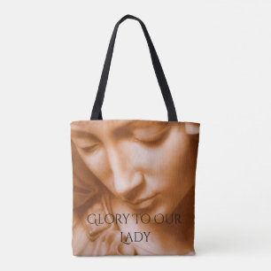 Bolso De Tela gloria a nuestra dama