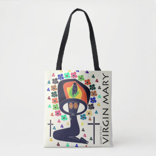BOLSO DE TELA GLORIA AL VIRGEN MARÍA