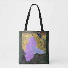 Bolso De Tela Gloria de la mañana de destellos rosa y dorado