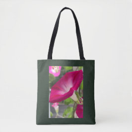 Bolso De Tela Gloria de la Mañana Rojo Rubí