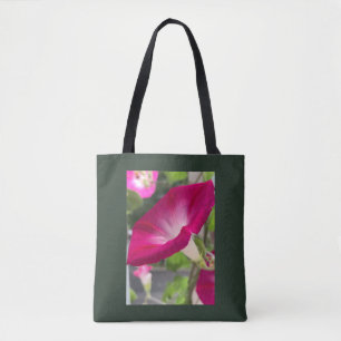 Bolso De Tela Gloria de la Mañana Rojo Rubí