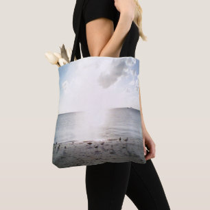 Bolso De Tela Gloria De Sol En La Playa