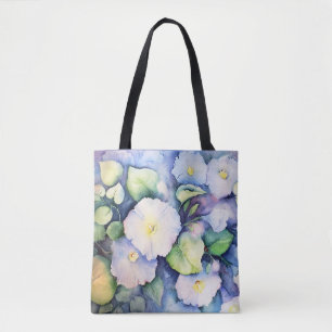Bolso De Tela Gloria matutina en tonos azules
