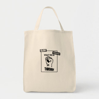 Bolso De Tela Glow Through Darkness