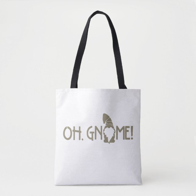 Bolso De Tela ¡Gnome! (Anverso)