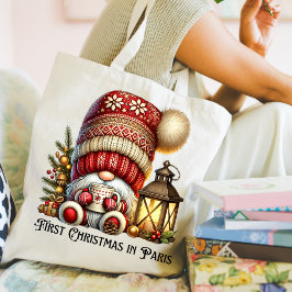 Bolso De Tela Gnome Christmas Coco Tote Bag