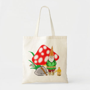 Bolso De Tela Gnome de la fantasía de trabajo