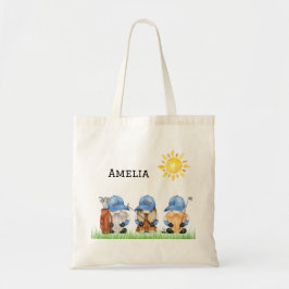 Bolso De Tela Gnome Golf Tote Bag