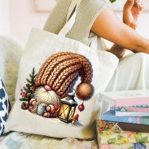 Gnome Made Eggnog Tote bag