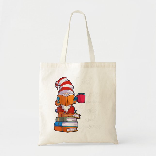 Bolso De Tela Gnome Mujeres Chicas Lover Leading Club Gnome L (Frente)