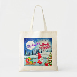 Bolso De Tela Gnome Navidades Snowy Regalos de Santa