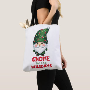 Bolso De Tela Gnome Para Los Navidades Funny Y Adorable De Las V