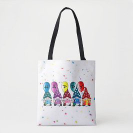 Bolso De Tela Gnomes felices