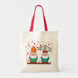 Bolso De Tela Gnomes felices y tristes