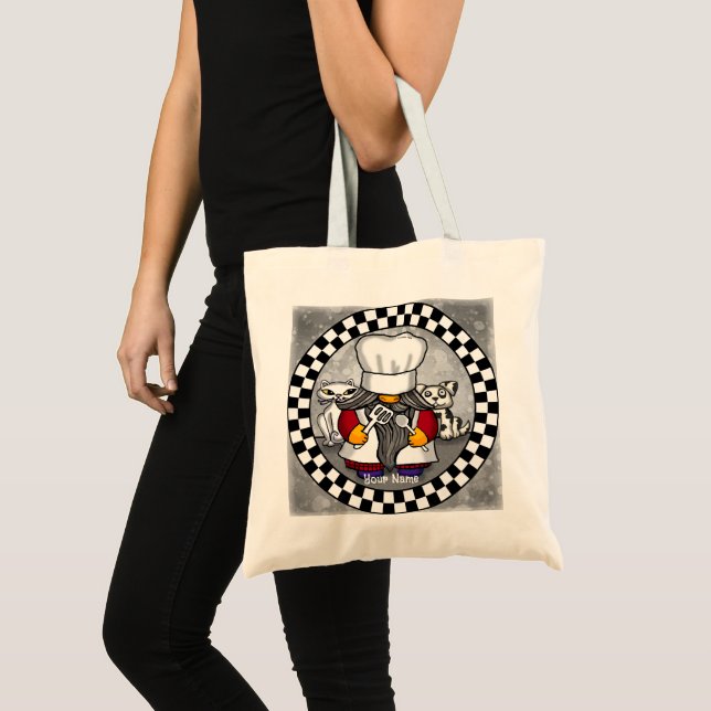 Bolso De Tela Gnomo chef  (Anverso (producto))