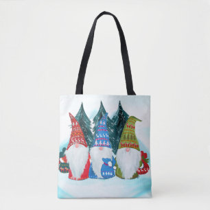 Bolso De Tela Gnomos