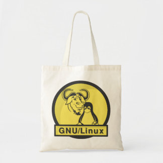 Bolso De Tela GNU/Linux