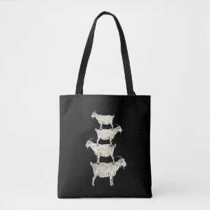Bolso De Tela Goat Retro