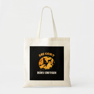 Bolso De Tela Goat Shotgun Scary Halloween
