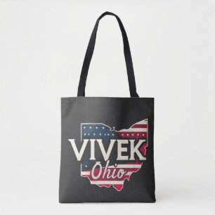 Bolso De Tela Gobernador de Vivek Ohio 2026 Republicano Estadoun
