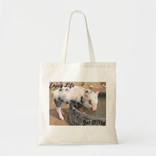 Bolso De Tela Goce del tote de la vida