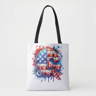 Bolso De Tela God Bless America