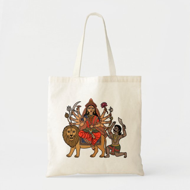 Bolso De Tela Goddess Durga (Frente)