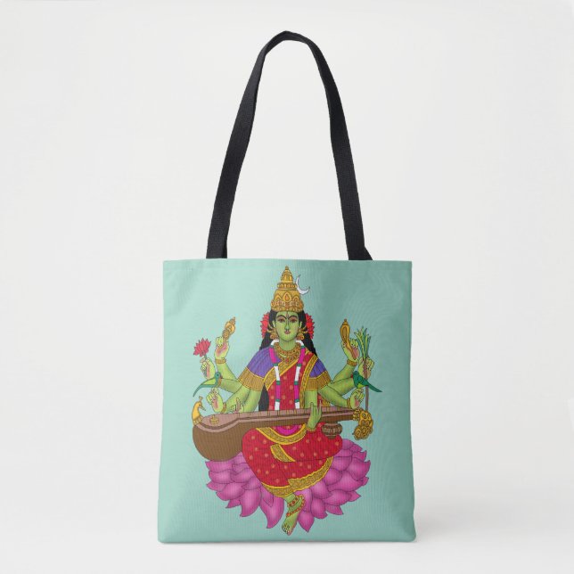 Bolso De Tela Goddess Matangi Tote Bag (Anverso)