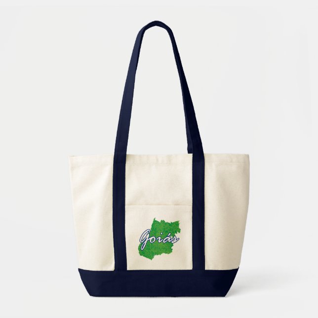 Bolso De Tela Goias (Frente)
