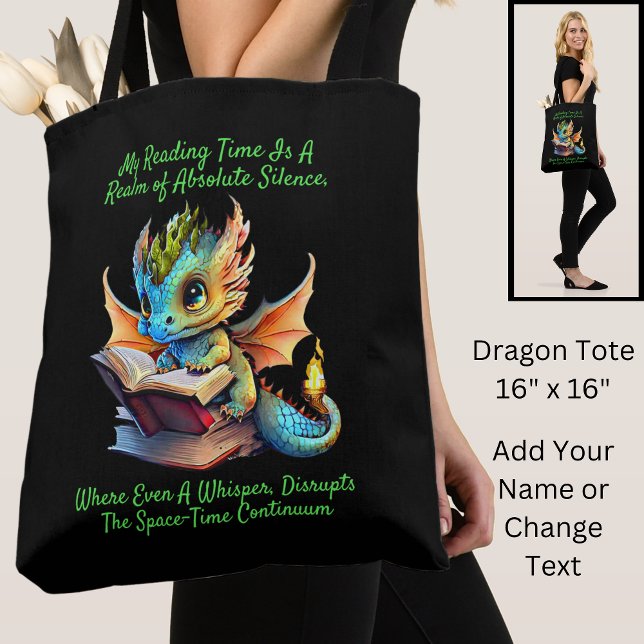 Bolso De Tela Gold Aqua Baby Dragon Aviso de lectura de voz del  (Subido por el creador)