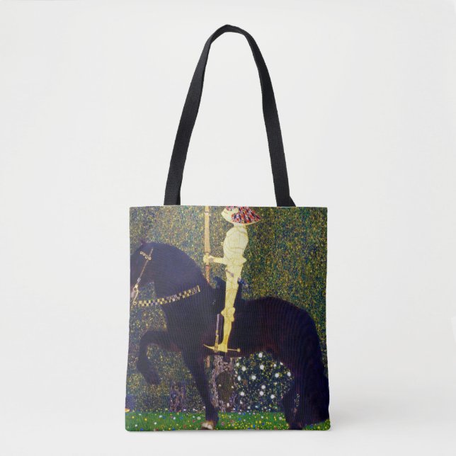 Bolso De Tela Golden Knight, Gustav Klimt (Anverso)