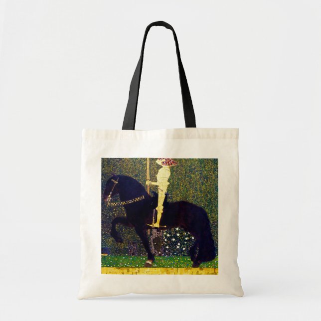 Bolso De Tela Golden Knight, Gustav Klimt (Frente)