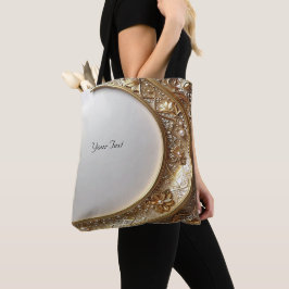 Bolso De Tela Golden Ornate Frame Tote Bag