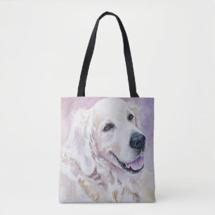 Bolso De Tela Golden retriever
