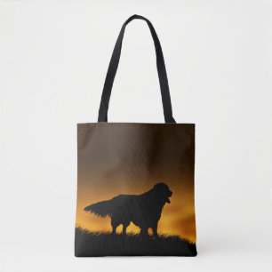 Bolso De Tela Golden retriever