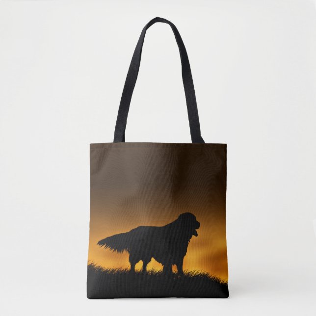 Bolso De Tela Golden retriever (Anverso)