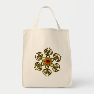 BOLSO DE TELA GOLDEN ROSA RUBY