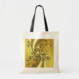 Bolso De Tela GOLDEN SPRAY ~ Tote presupuestario