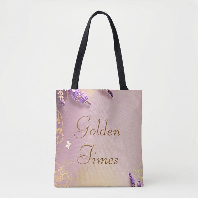 Bolso De Tela Golden Times Tote Bag Schmidt Stationery (Anverso)