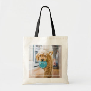 Bolso De Tela Goldendoodle lleva el tazón de la cena