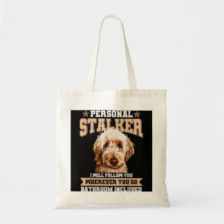 Bolso De Tela Goldendoodle Personal Stalker Funny Golden Doodle