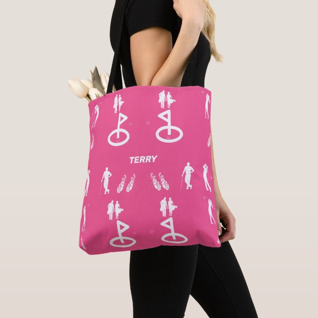 Bolso De Tela Golf (Detalle)