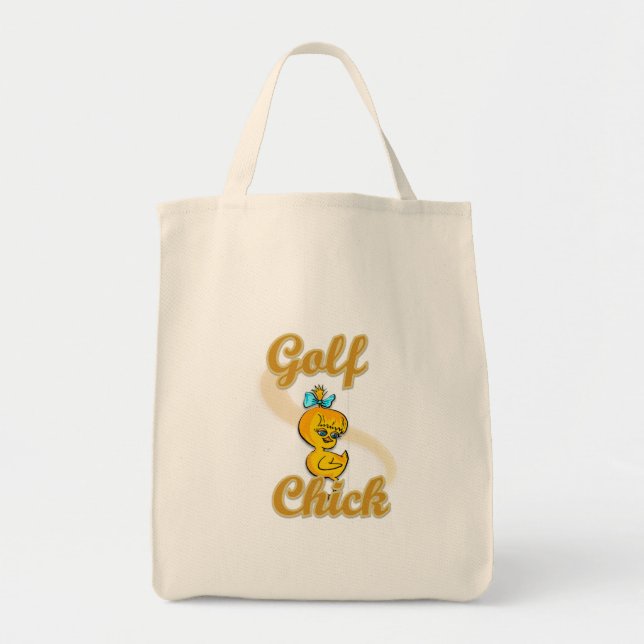 Bolso De Tela Golf Chick (Frente)