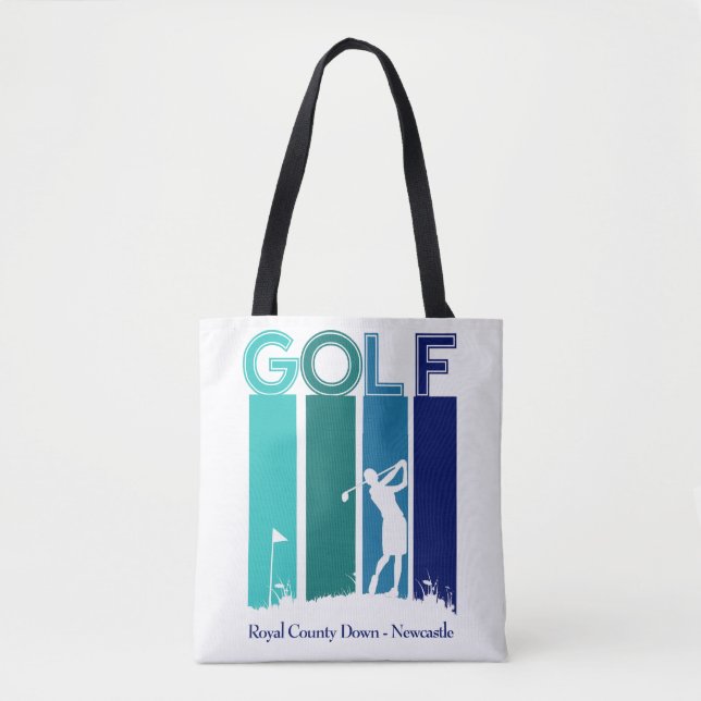 Bolso De Tela Golf Club Ladies League Personalizada Tote Bag (Anverso)